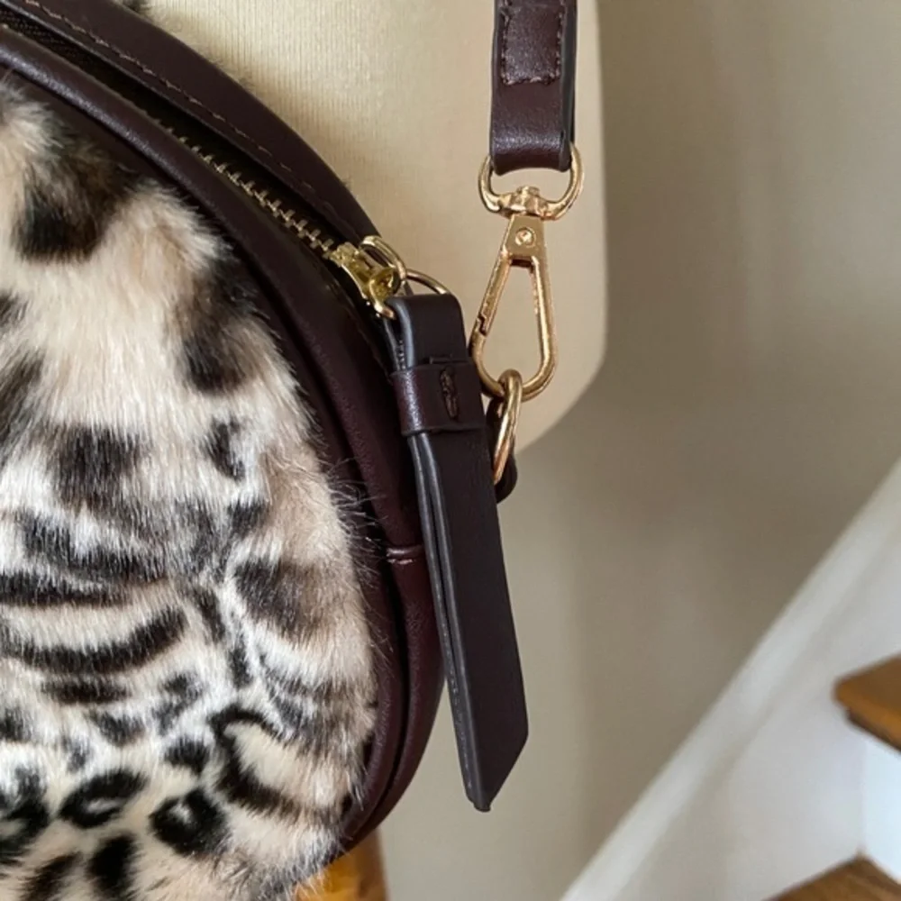 Anthropologie Remi Reid Faux Fur Crossbody